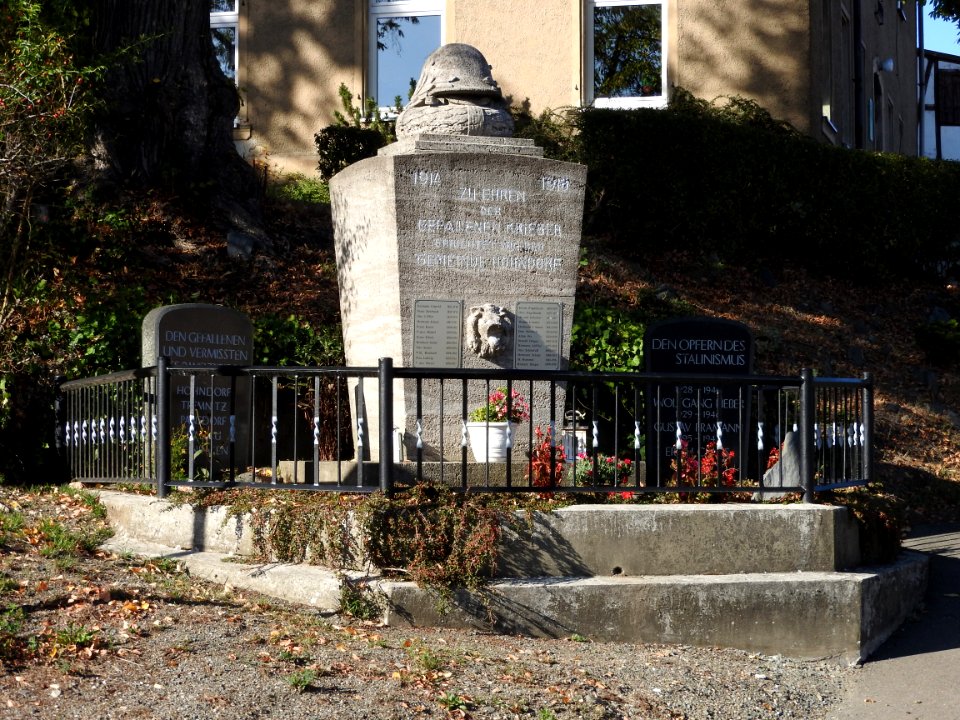 War memorial Hohndorf, Greiz 4