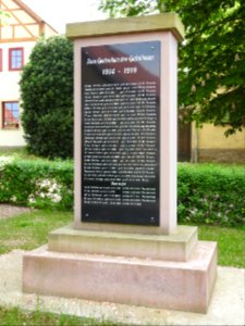 War memorial in Hauteroda 2