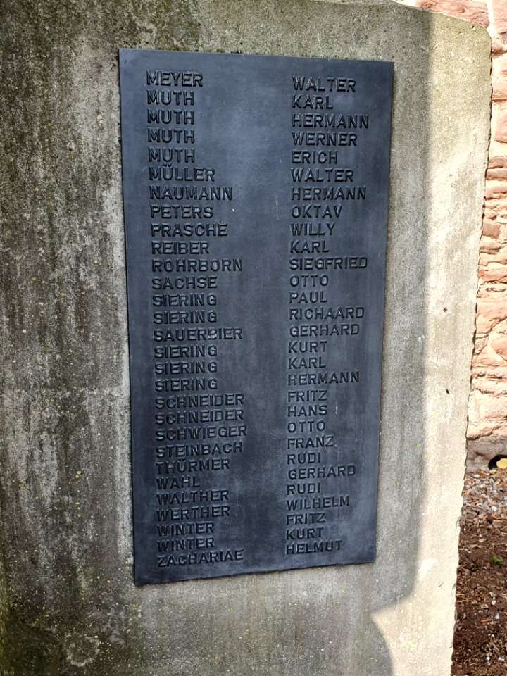 War memorial in Ichstedt 6