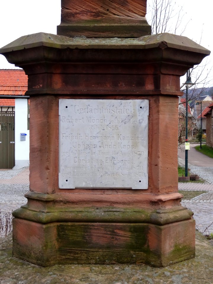 War memorial Hauteroda 6