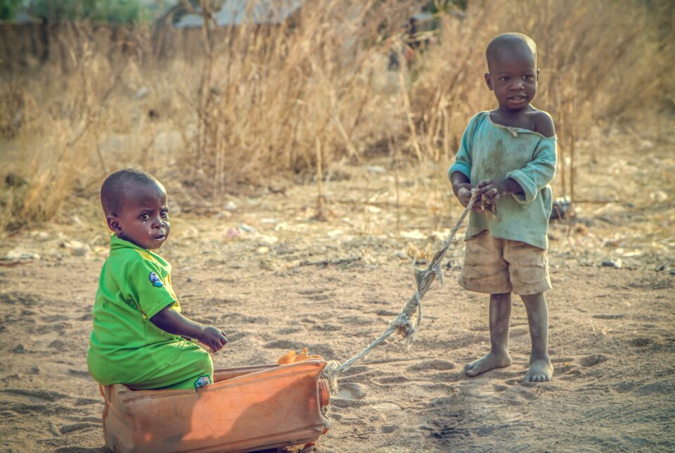 Street village child