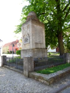 War memorial Guthmannshausen 1