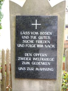 War memorial Gräfenwarth 6