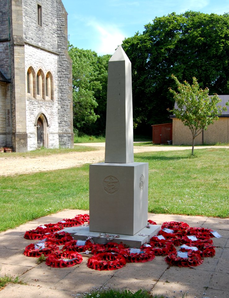 War Memorial at St Edward the Confessor's Church, Grange Road, Netley (May 2019)