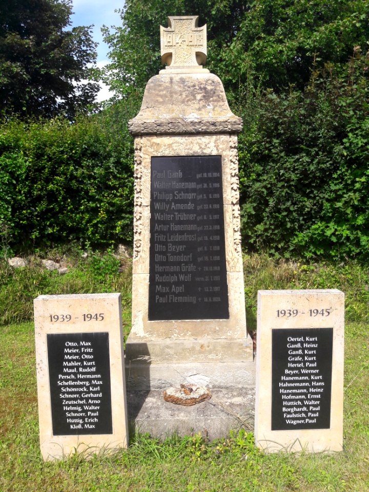 War memorial Beutnitz, Golmsdorf 03