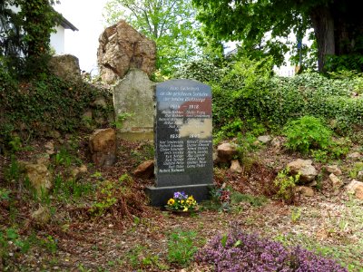 War memorial Haselbach, Rückersdorf 1