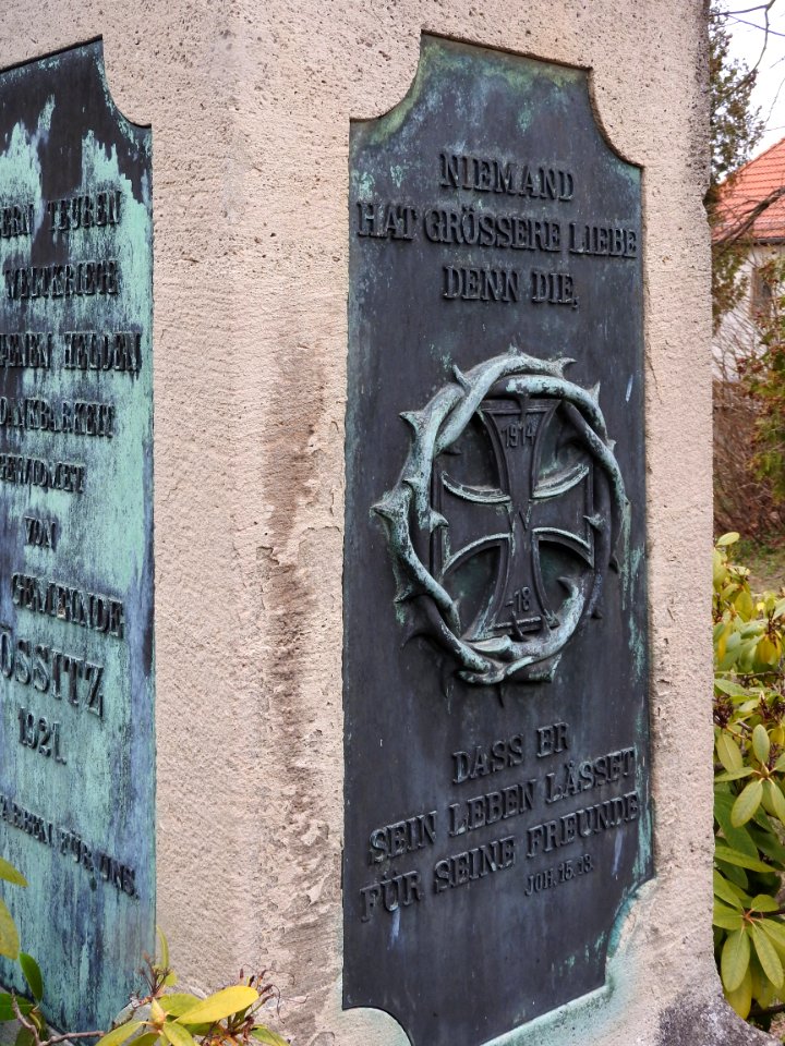 War memorial Gössitz 5