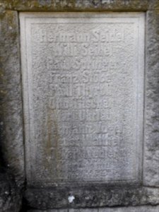 War memorial Dorndorf-Steudnitz 1
