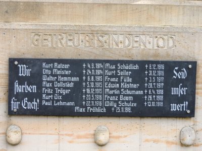 War memorial Großkundorf 4