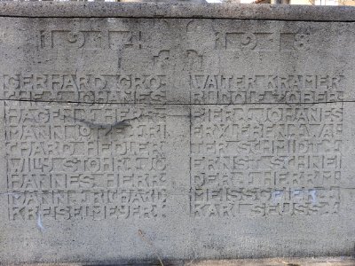 War memorial Ebersdorf, Saalburg-Ebersdorf 10