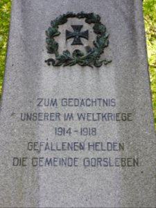 War memorial Gorsleben 3