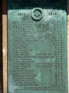 War memorial Großmehlra, Thuringia 3