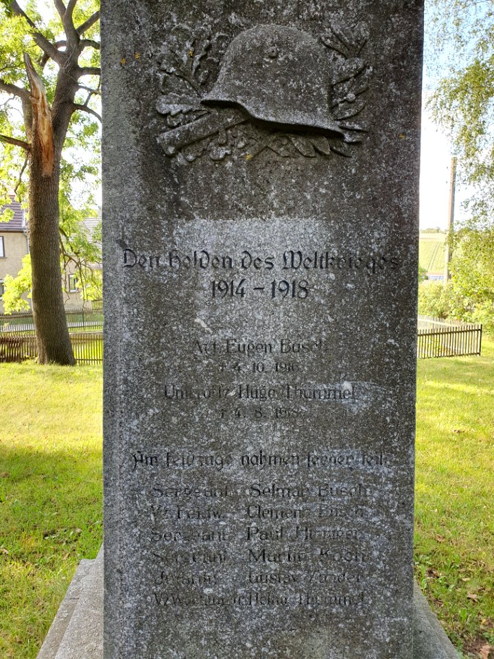 War memorial Grabsdorf 2