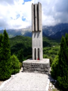 War memorial Drežnica, Kobarid