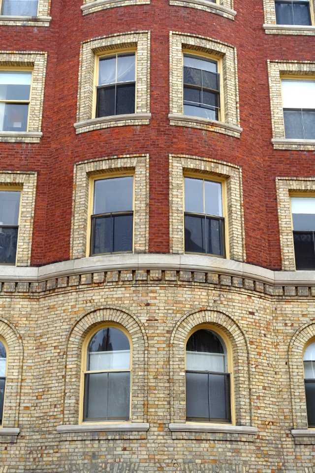Ware Hall brickwork - Cambridge, MA - DSC02799