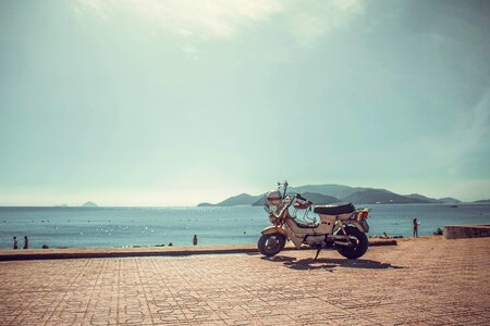 Vietnamese vietnam blue photo