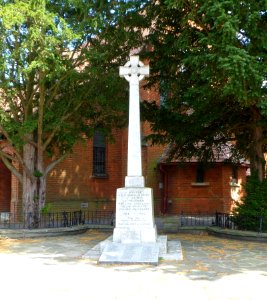 War Memorial at St George's Church, Barnett Wood Lane, Ashtead (August 2013) photo