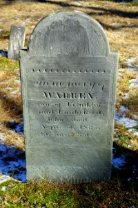 Warren Reed - Hillside Cemetery - Stow, Massachusetts - DSC08624