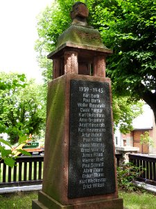 War memorial Gebstedt 1
