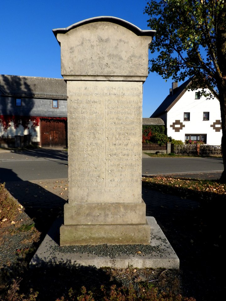 War memorial Erbengrün 1