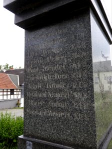 War memorial Daßlitz, Thuringia 08