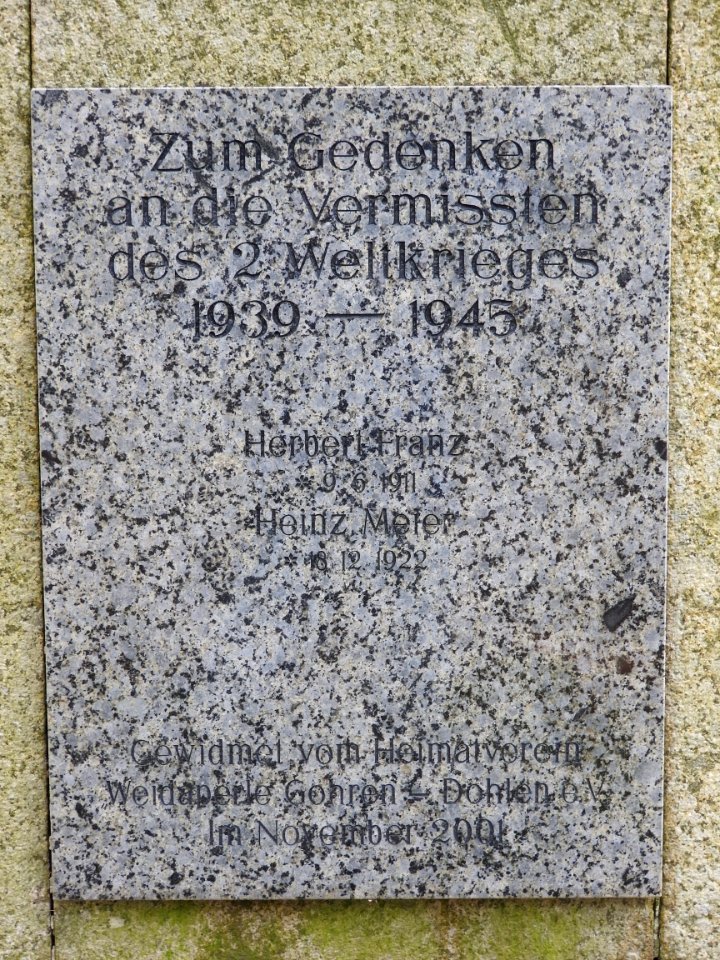 War memorial Göhren, Auma-Weidatal 5
