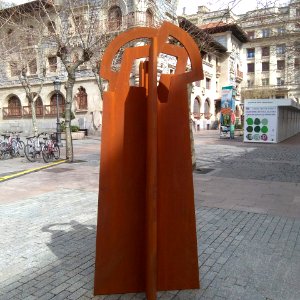 Vitoria - Plaza de los Celedones de Oro