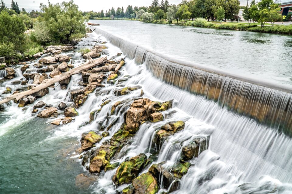 Waterfalls idaho blurry water