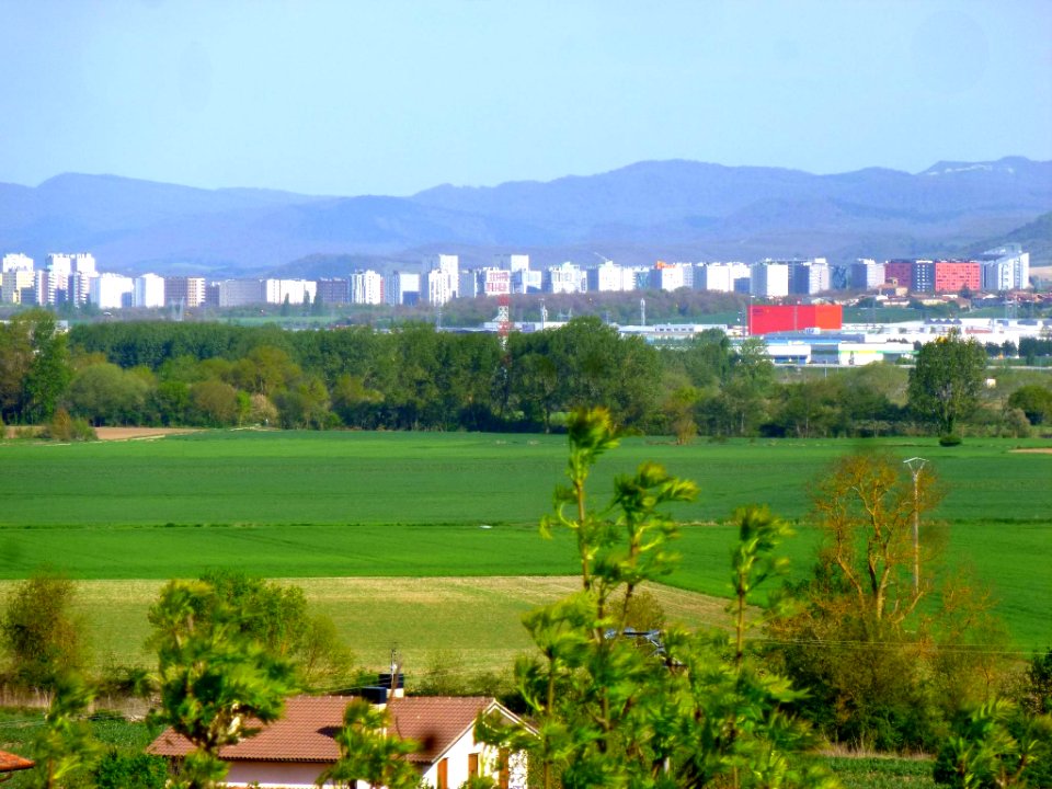 Vitoria vista desde Mendoza