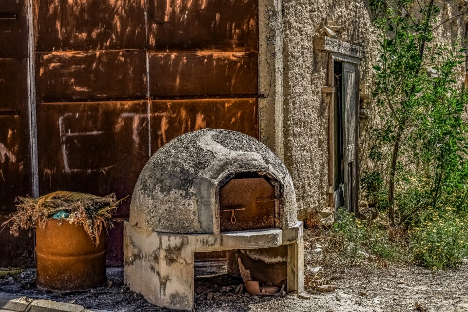 Aged weathered rusty
