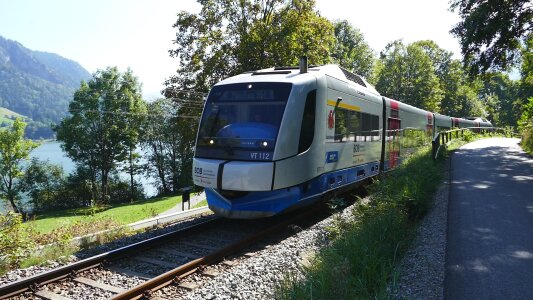 Railway summer traffic photo