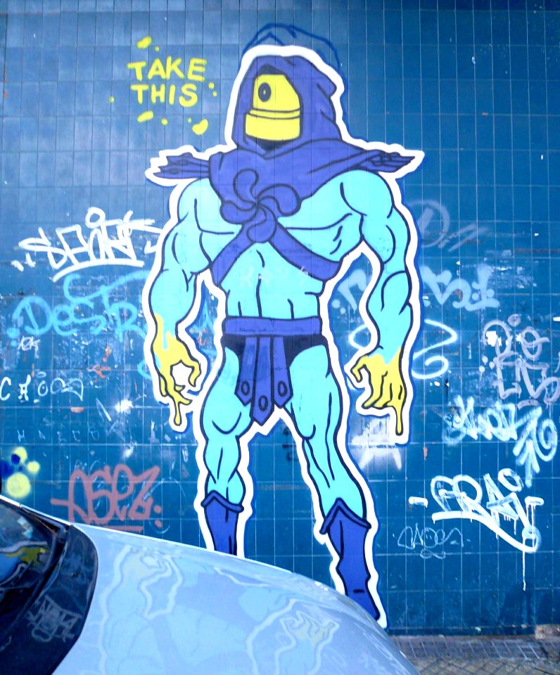 Vitoria - Graffiti en el barrio de Zaramaga 01