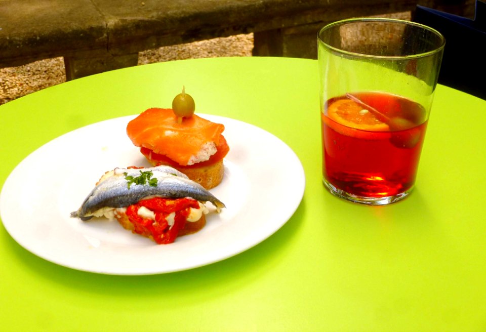 Vitoria - Parque de la Florida, aperitivo