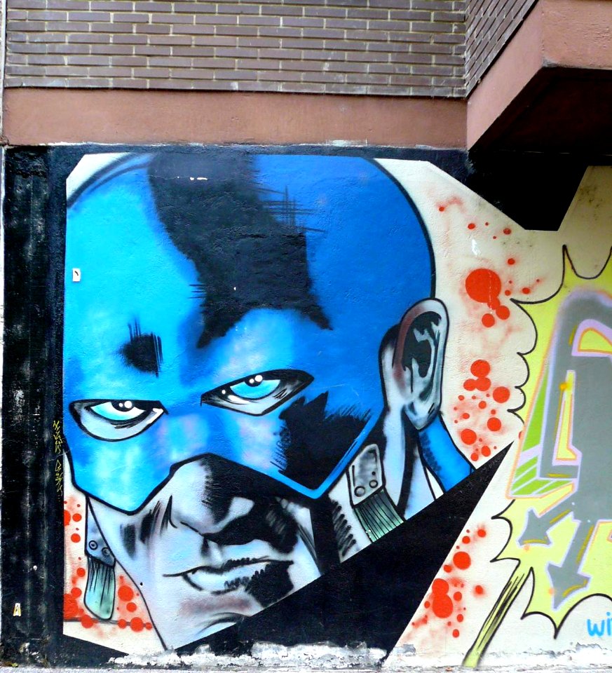 Vitoria - Graffiti en el barrio de San Martín 2