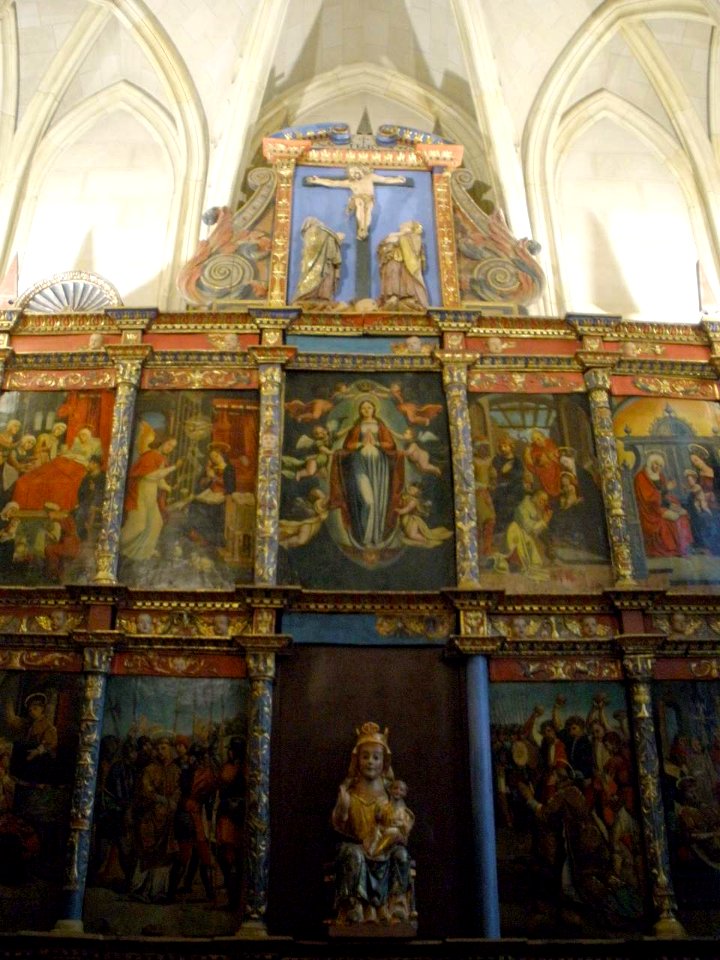 Vitoria - Museo de Bellas Artes de Álava, Capilla, Rebablo de Ribera de Valderejo 1