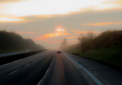 Drive taillights fog photo