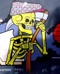 Vitoria - Graffiti en el barrio de San Martín 3