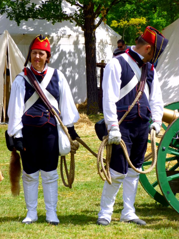 Vitoria - II Recreación histórica de la Batalla de Vitoria (1813), campas de Olárizu, 29-06-2014 - 035