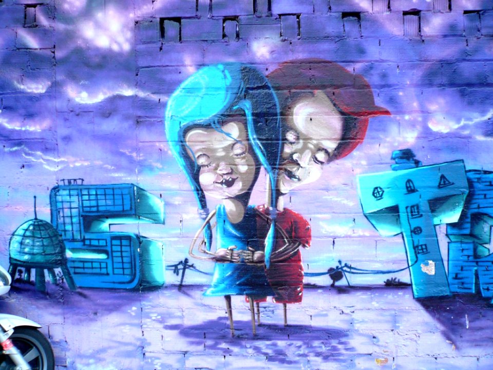 Vitoria - Graffiti en el barrio de Zaramaga 08