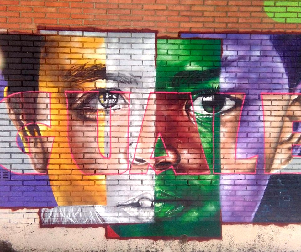 Vitoria - Graffiti face