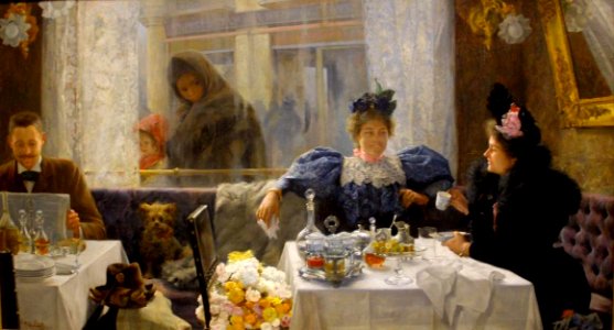 Vitoria - Museo de Bellas Artes de Álava, 'Restaurante' (Ignacio Díaz Olano)