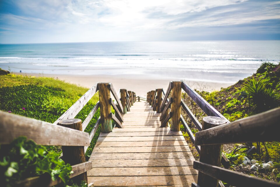 Waves nature beach