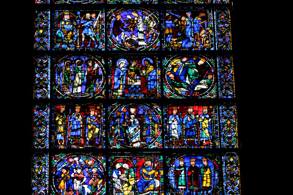 Vitrail Chartres-050 c