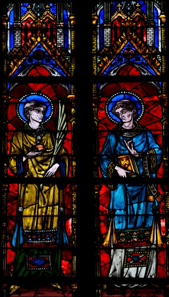 Vitrail Cathédrale du Mans 80210 15