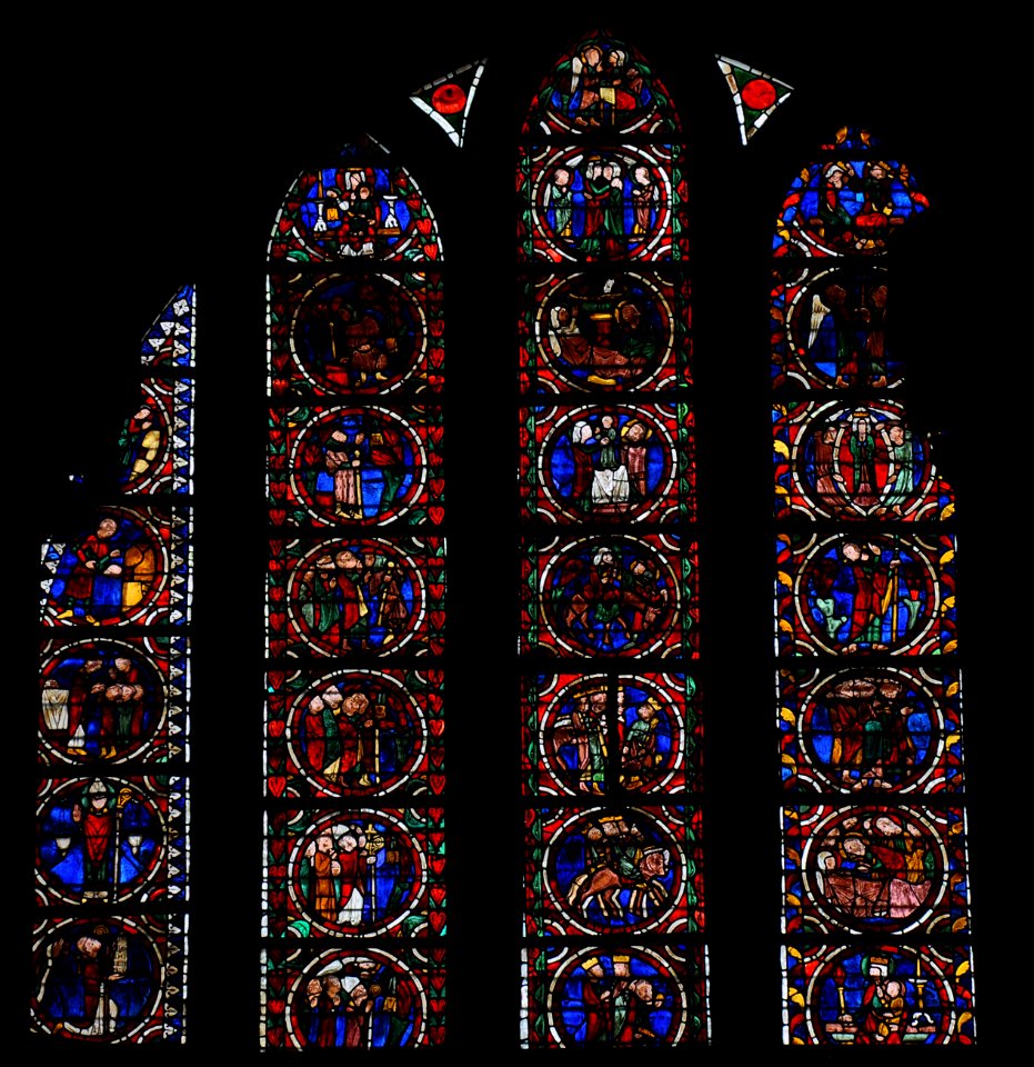 Vitrail Cathédrale du Mans 80210 13