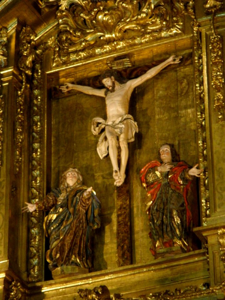 Vitoria - Iglesia de San Vicente Mártir, altar mayor 09