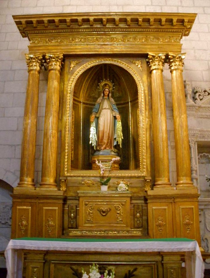 Vitoria - Iglesia de San Vicente Mártir, Capilla de la Virgen de la Milagrosa 2
