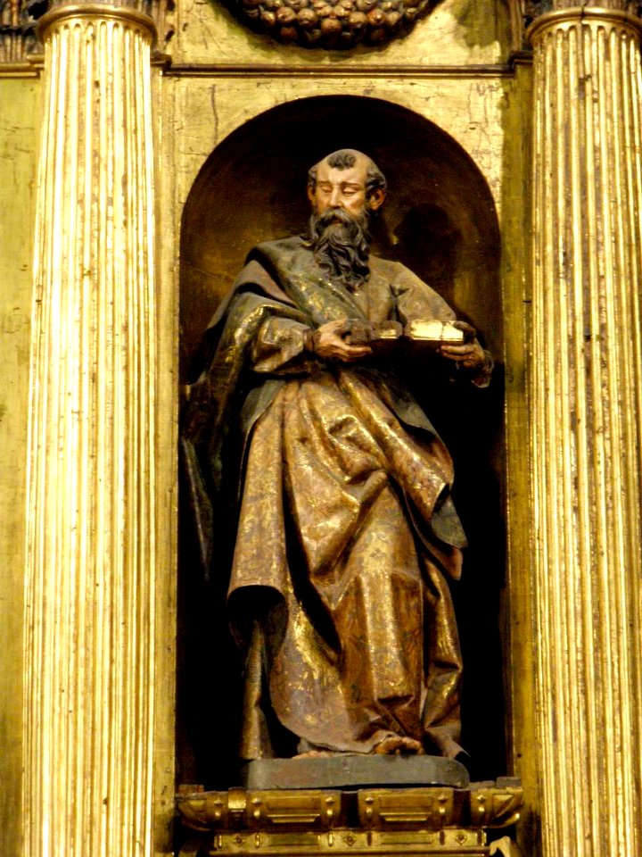 Vitoria - Iglesia de San Miguel, retablo mayor 2
