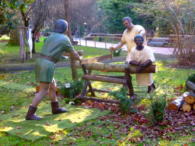 Vitoria - Belén navideño del Parque de la Florida 19