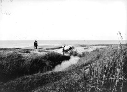 Visserij, viskwekerijen, beken, monden, Hierdensche Beek, Bestanddeelnr 192-0835